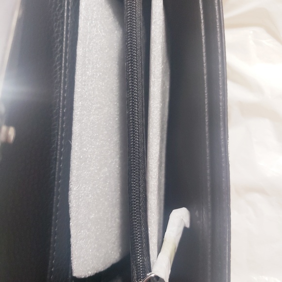 Envelope Black Floral Wallet - Picture 7 of 7